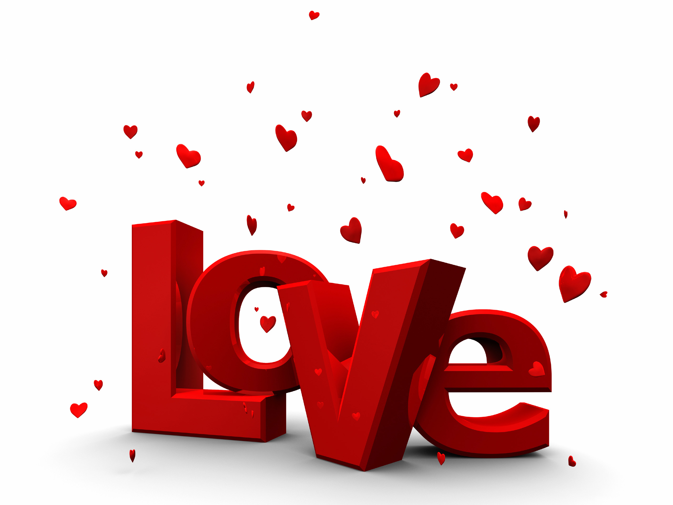 Love Wallpaper Valentine S Day Hearts HD