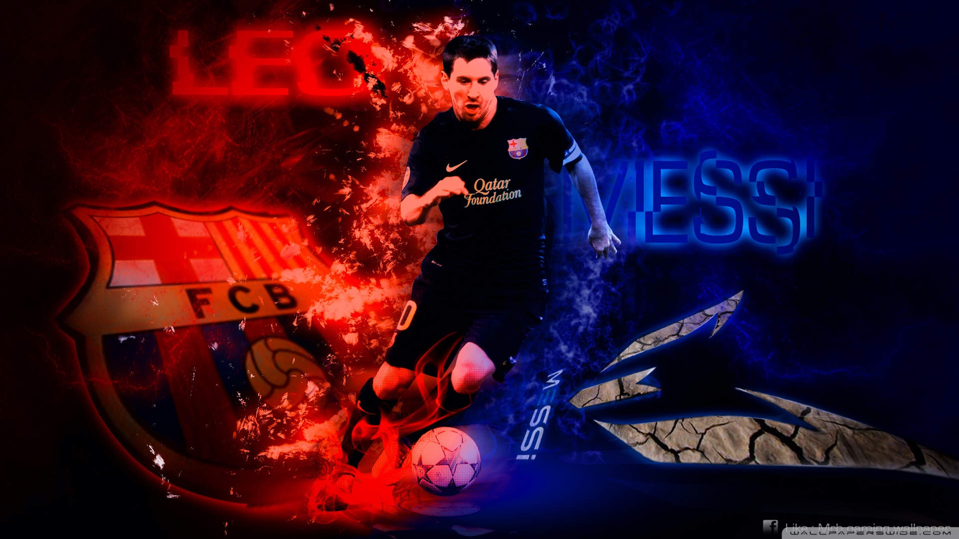 Download Lionel Messi Hd Wallpaper By Mrb Gaming Wallpaper