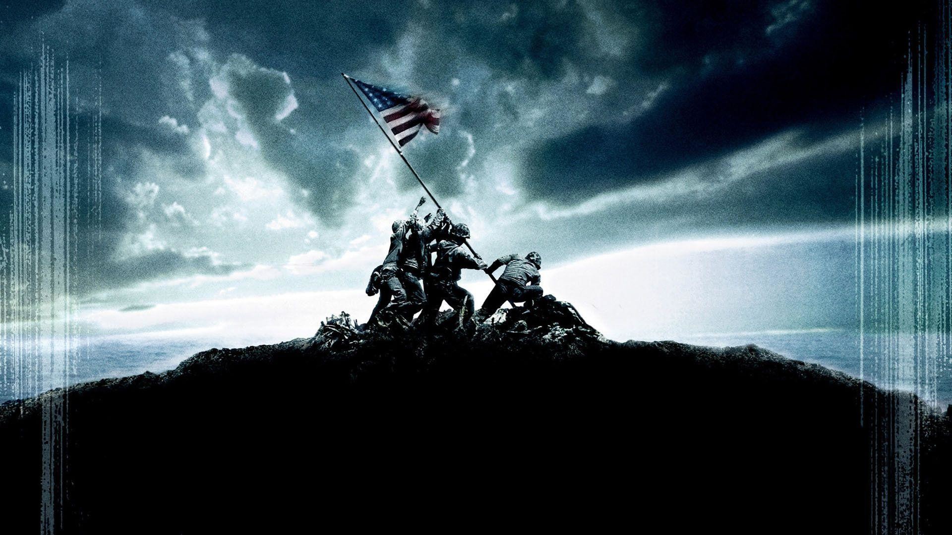 Iwo Jima Flag Raising Wallpaper Image
