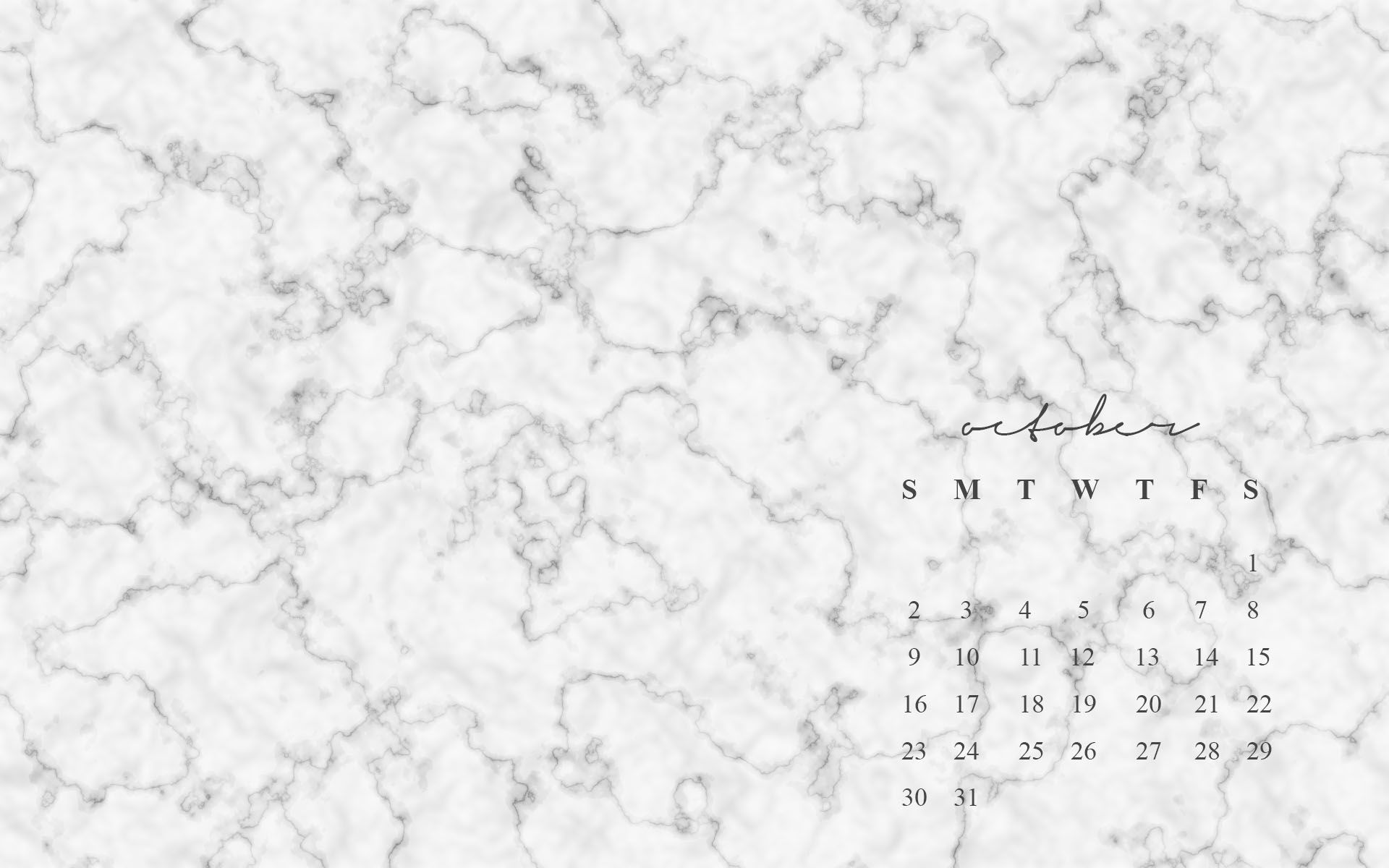 Aesthetic Marble Desktop Wallpaper On