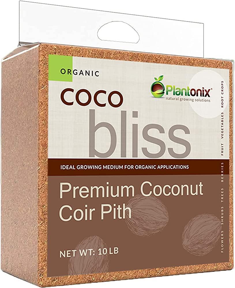 Amazoncom Organic Coco Coir by Coco Bliss   Compressed Coco