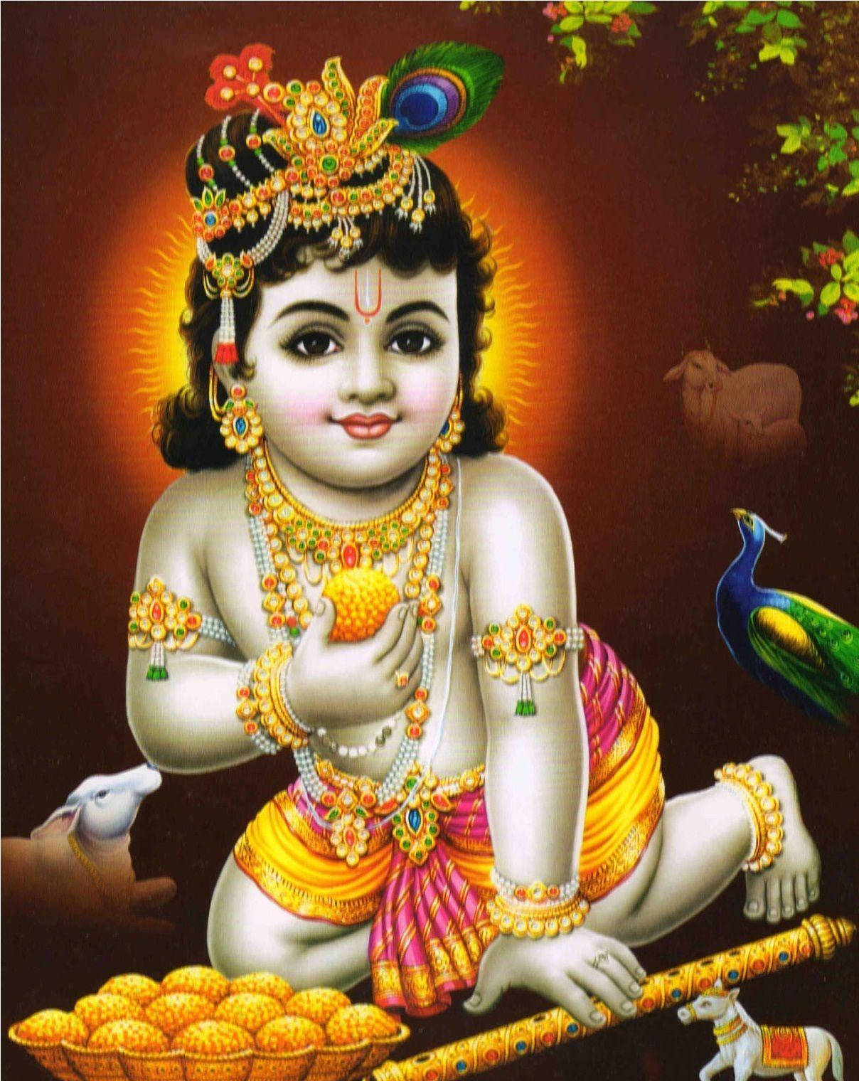 Little Krishna HD Wallpaper