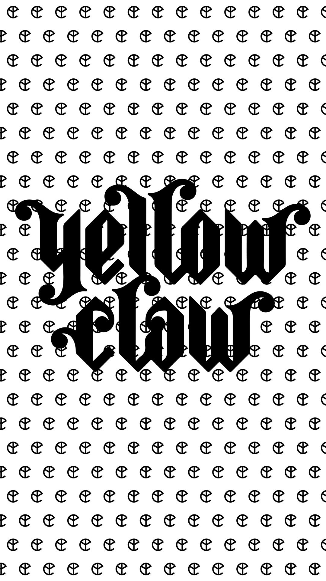 Logo Yellow Claw Blanco Y Negro Cool Stuff Claws Dj Dan