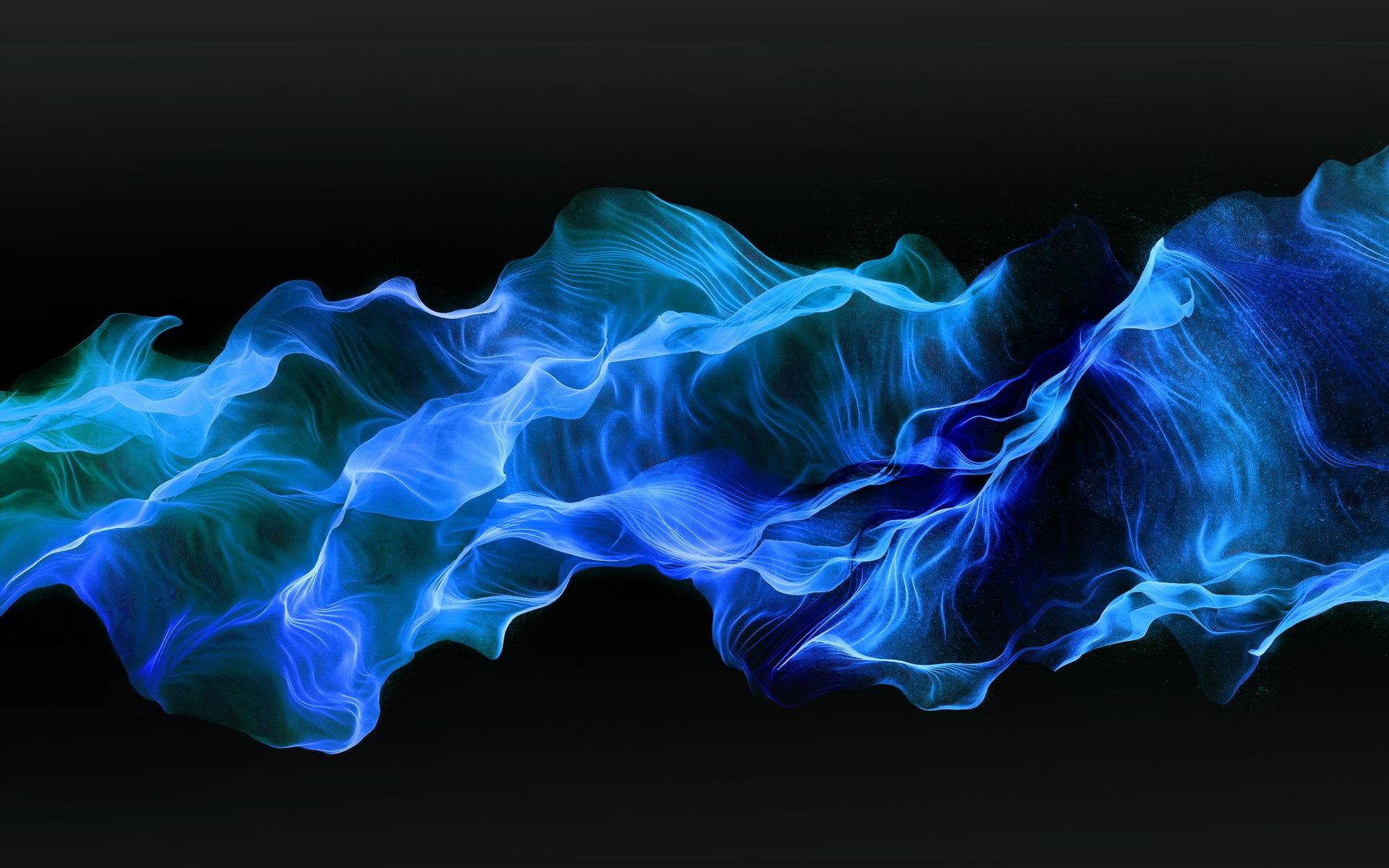Blue Flames Wallpaper