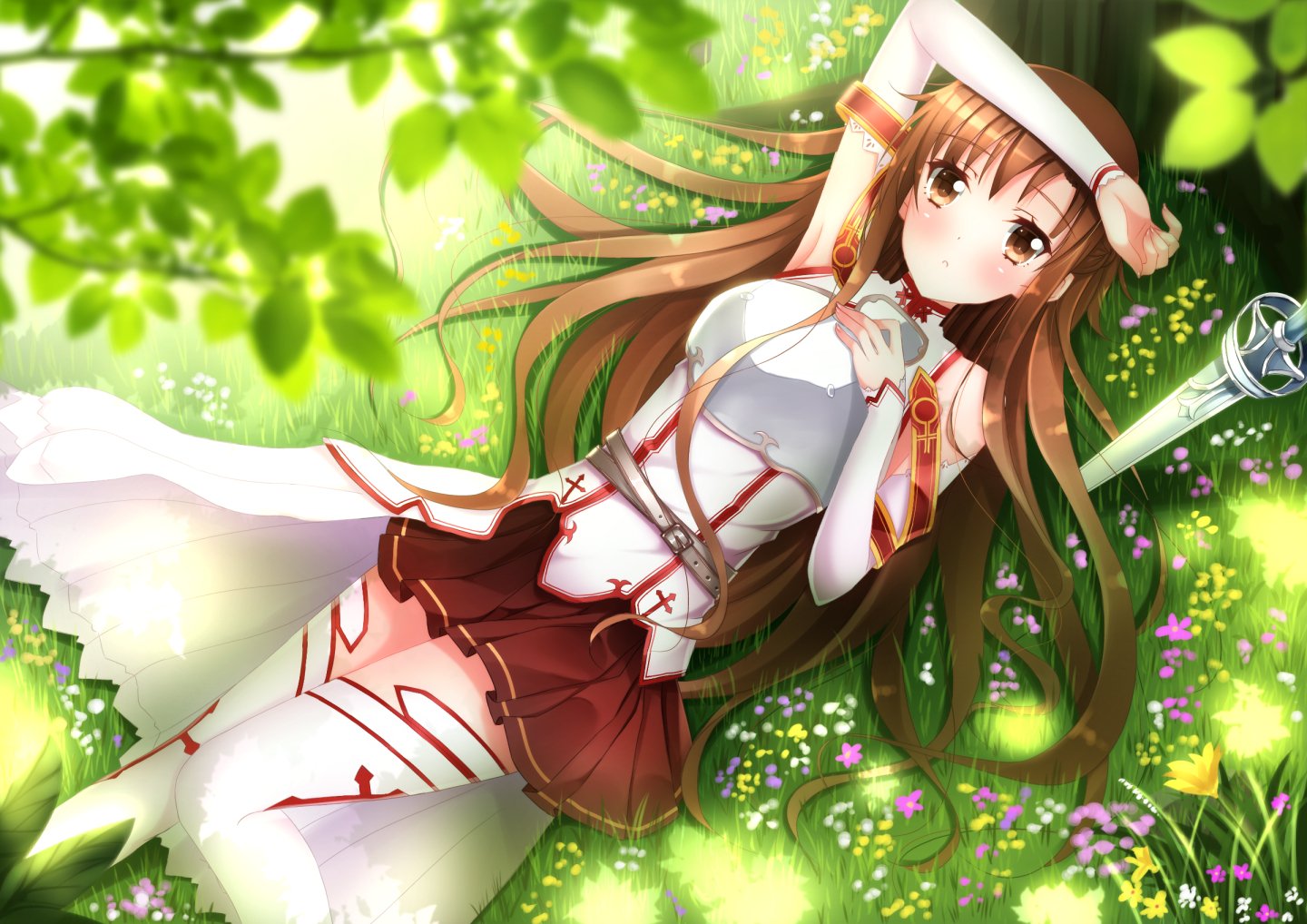 Asuna Yuuki HD Wallpaper Background Image