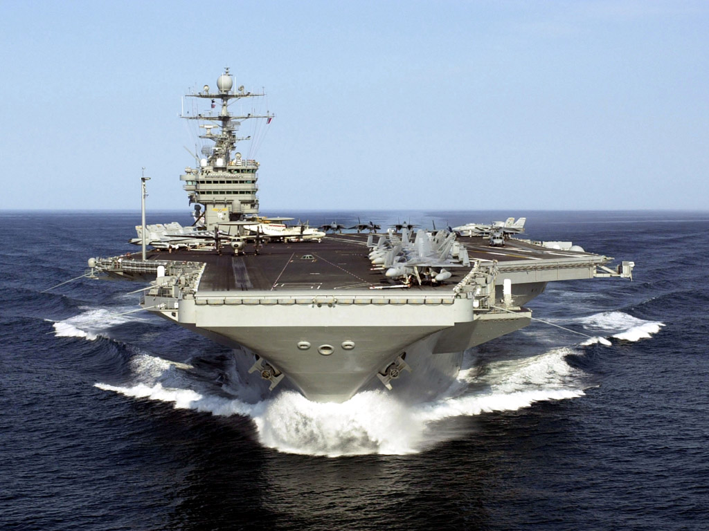 Download Military Boats wallpaper uss navy aircraft carrier