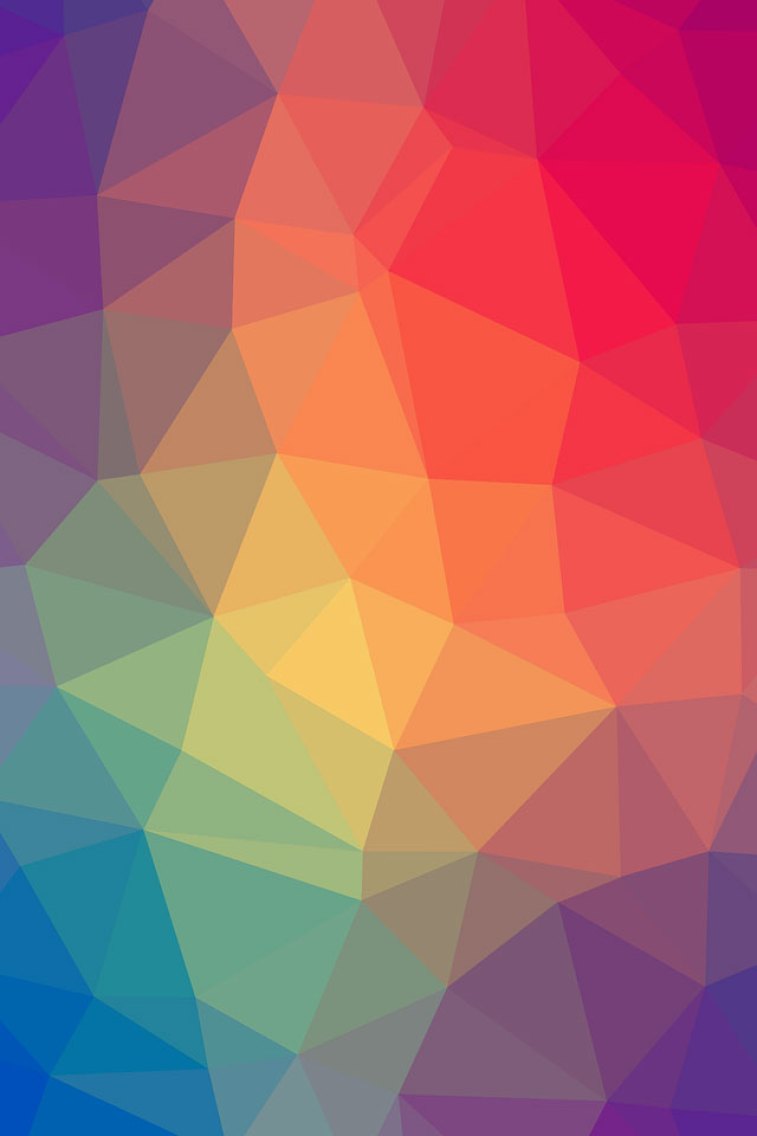Colorful Geometric Wallpaper iPhone