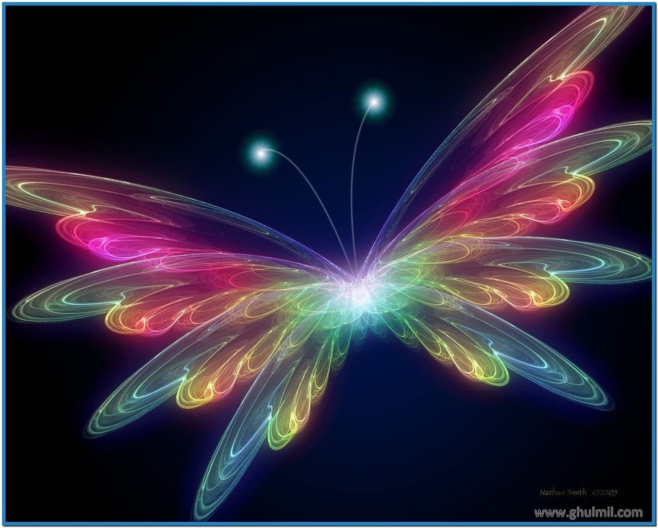 Animated butterfly screensavers   Download free