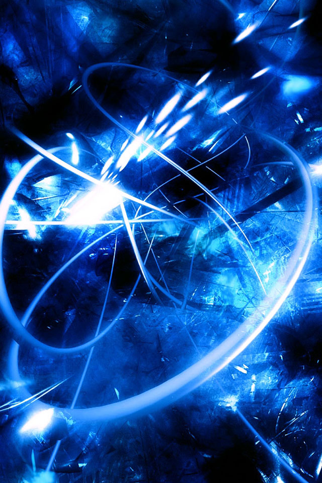 Blue Lines iPhone Wallpaper HD