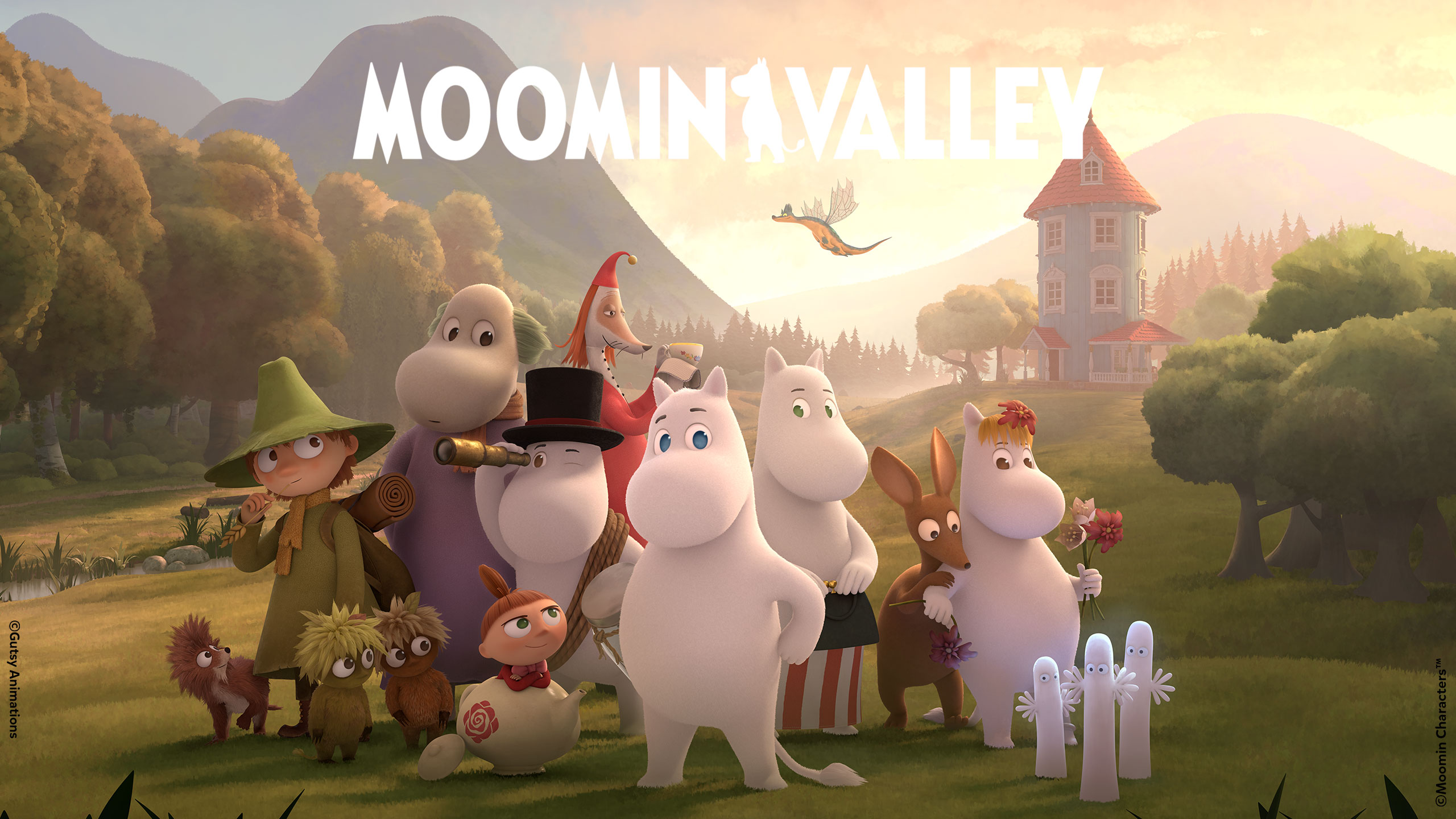 The Moominvalley TV series   download free background wallpapers