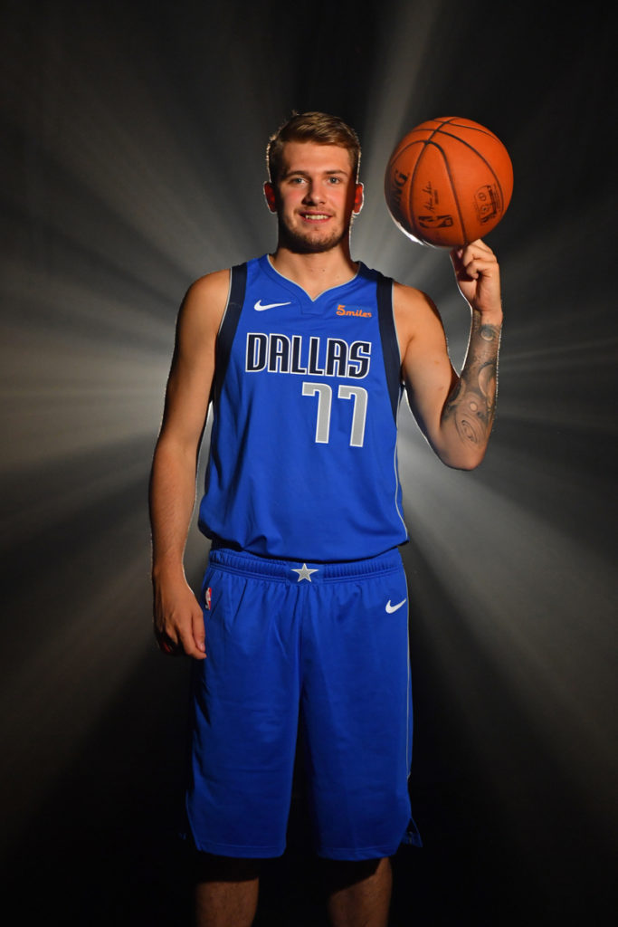Luka Doncic Rookie Photoshoot Official Website Of The Dallas