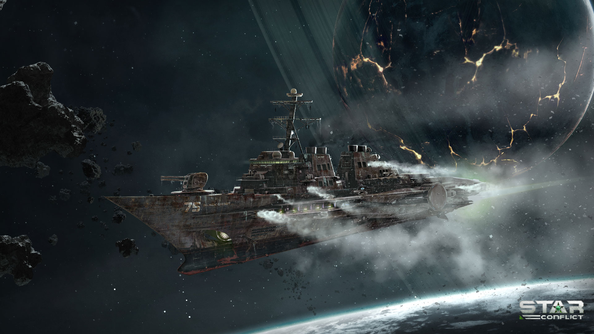Star Conflict Mmo Space Action Wallpaper