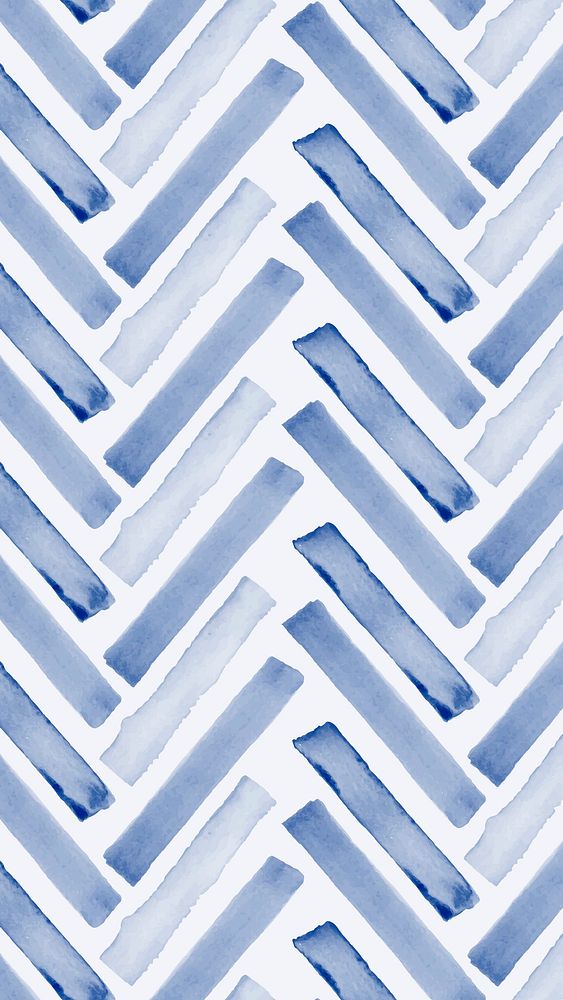Aesthetic Indigo Watercolor Phone Wallpaper