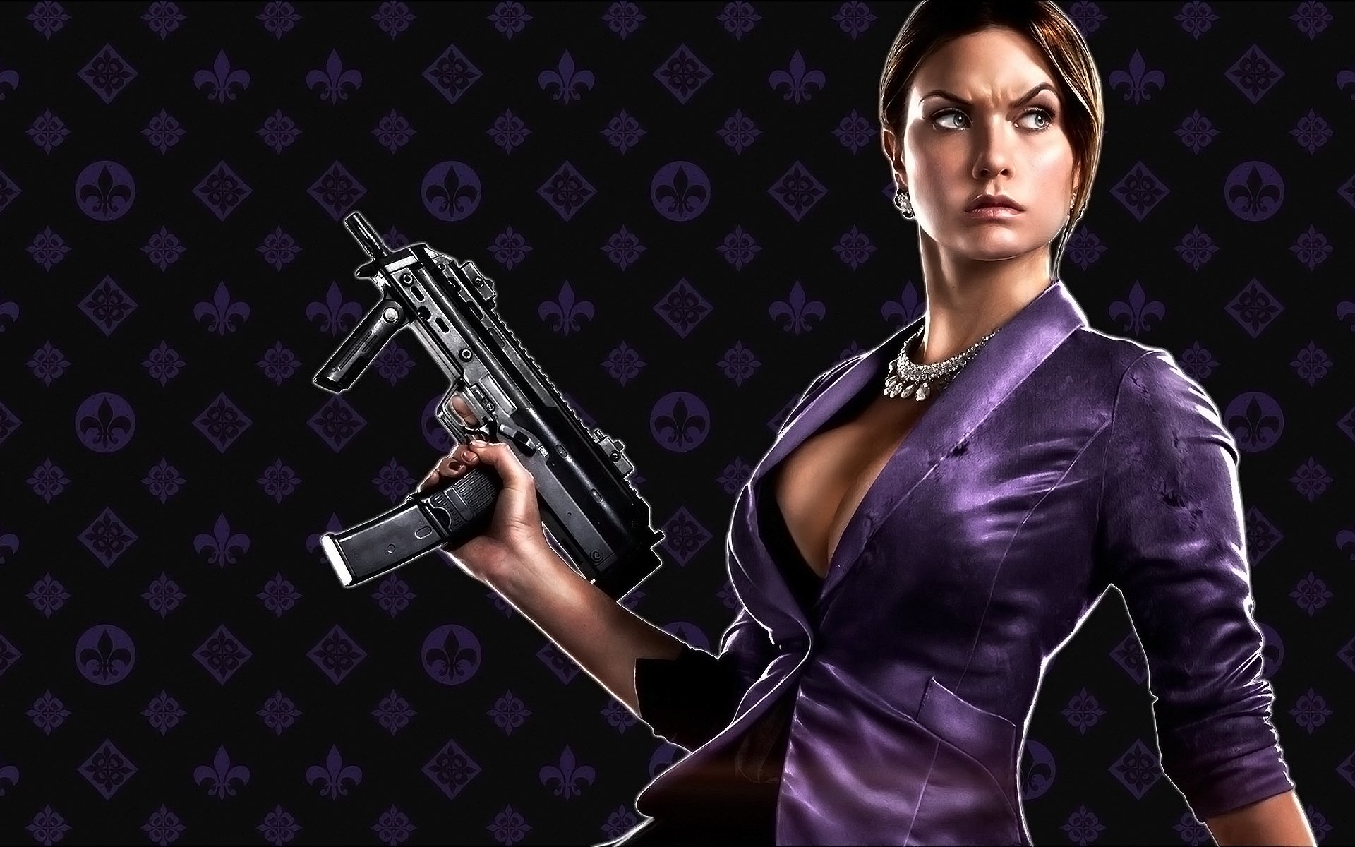 Saints Row 4 Wallpaper  The threesome by PhoneGraphics on DeviantArt