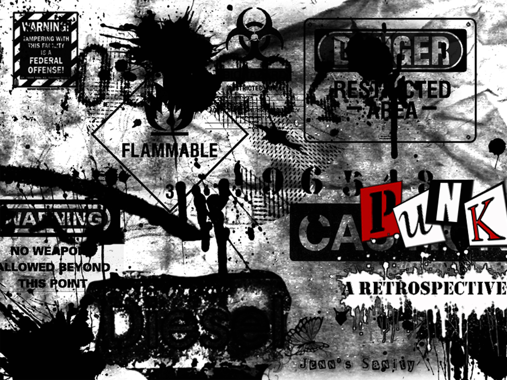 Punk Wallpaper By Xenomorph01