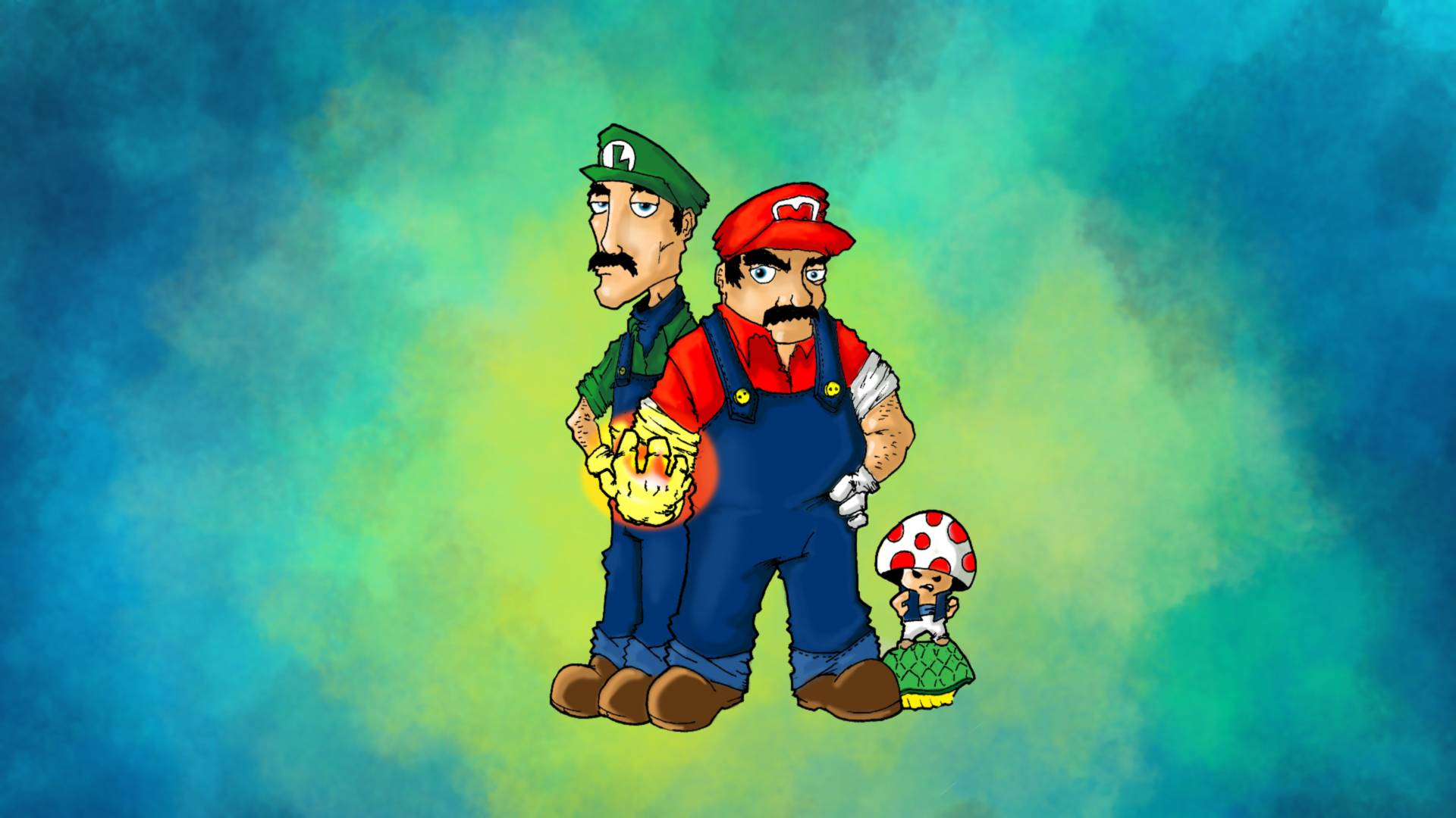 Super Mario HD Background