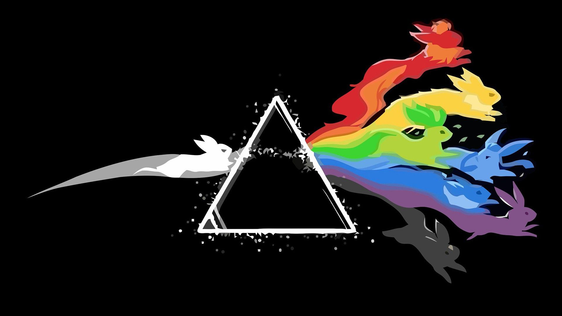 Pink Floyd Pokemon Dispersion Wallpaper And Image