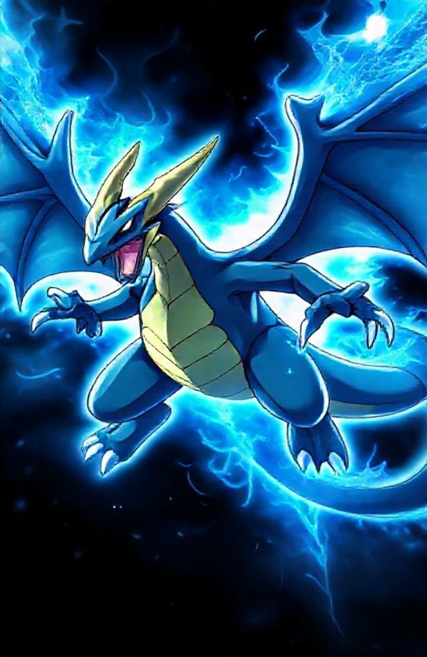 Pokemon Mega Charizard X Wallpaper