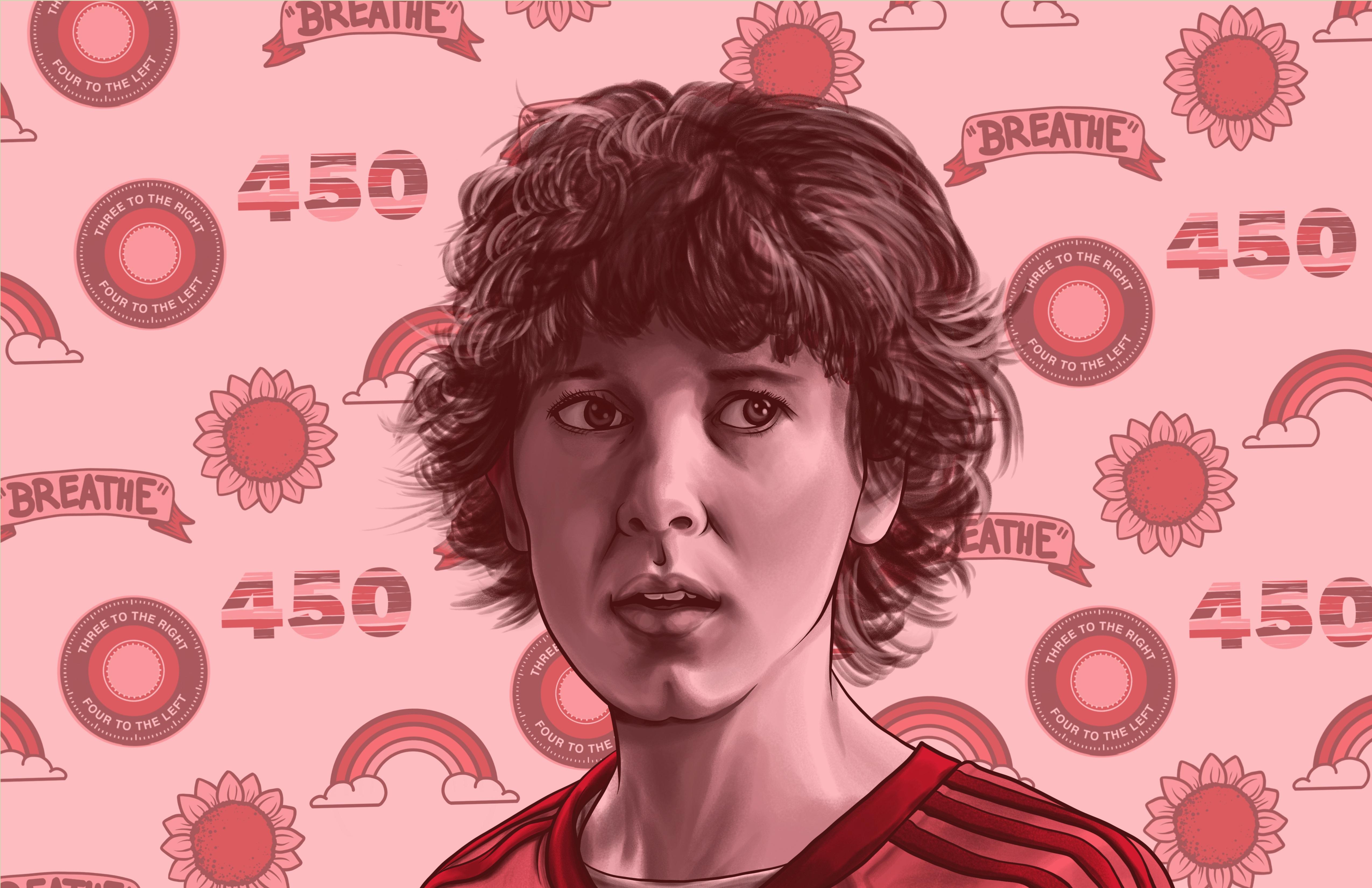 Stranger Things Eleven 5k Artwork HD Tv Shows 4k Wallpaper Image
