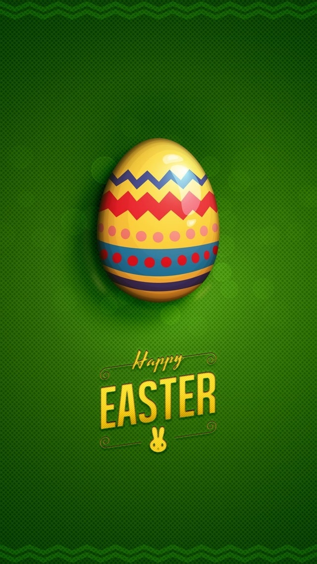 Happy Easter iPhone Wallpaper