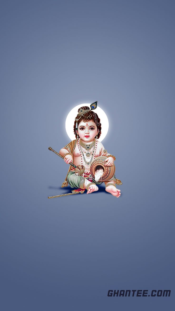 Little Krishna HD Wallpaper