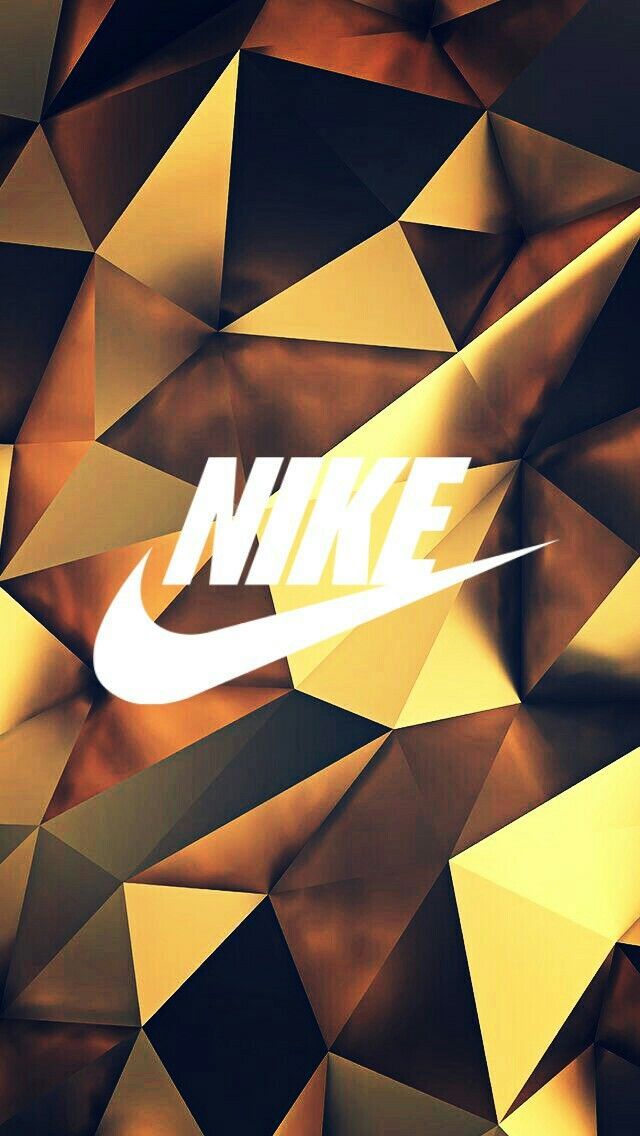 Fond dcran Nike Sur Fond dor   dcran dor Fond NIKE sur 640x1136