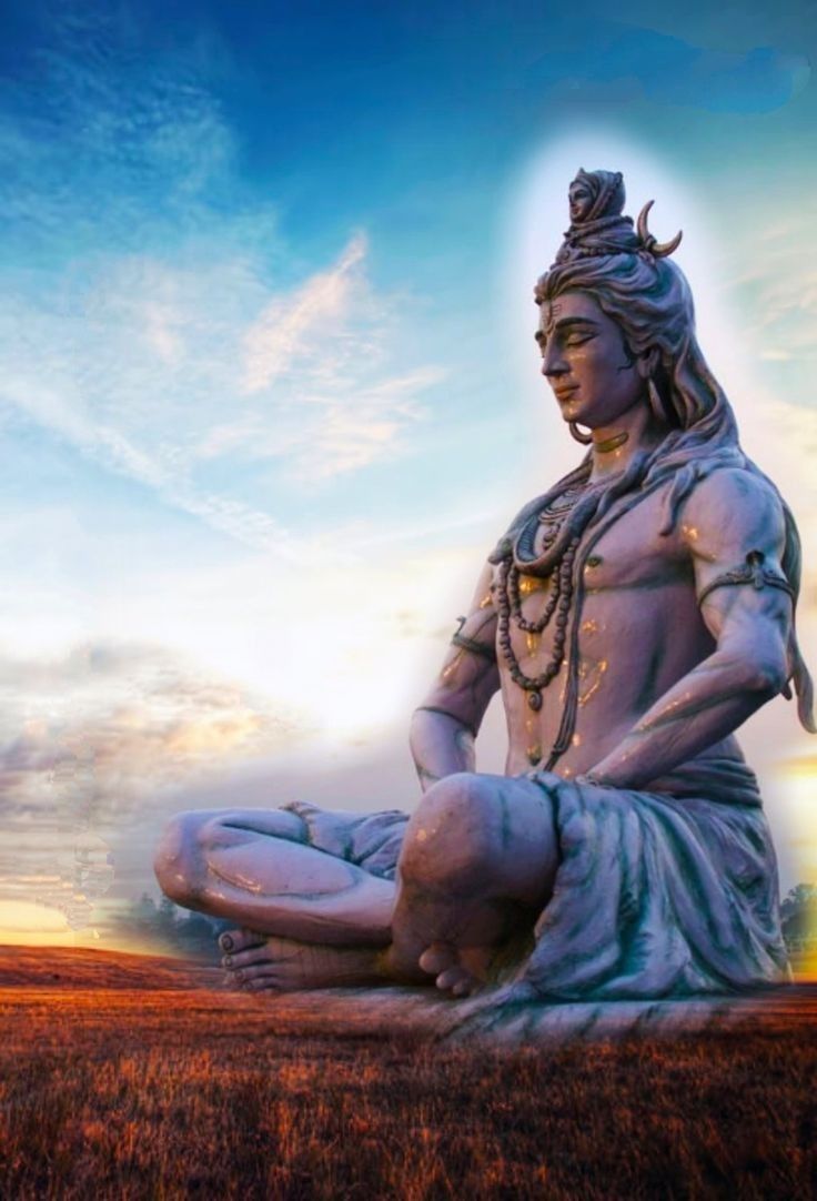 Lord Shiva in 2022 Lord shiva statue Lord shiva painting Lord