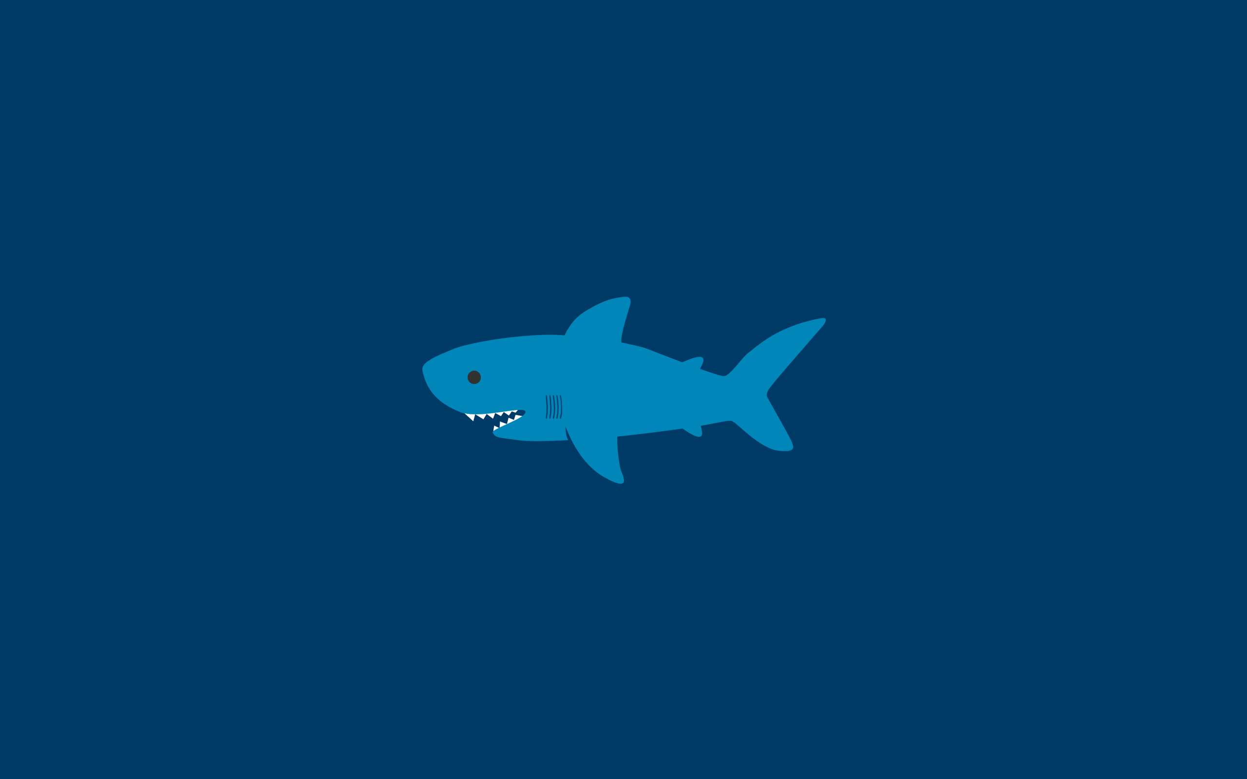 0a5e4 Cute Shark Android Wallpaper Attack