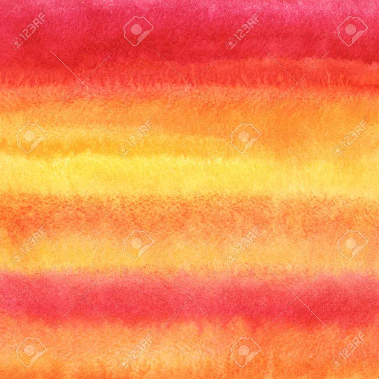Abstract Watercolor Background Striped Gradient Fill Orange