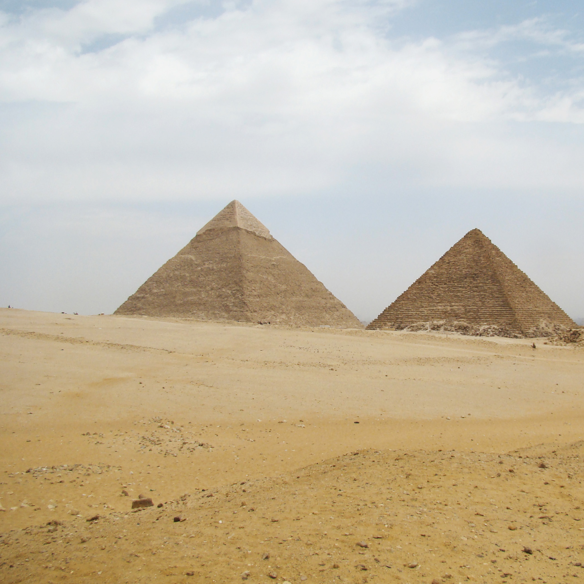 The Pyramids At Giza iPad Wallpaper