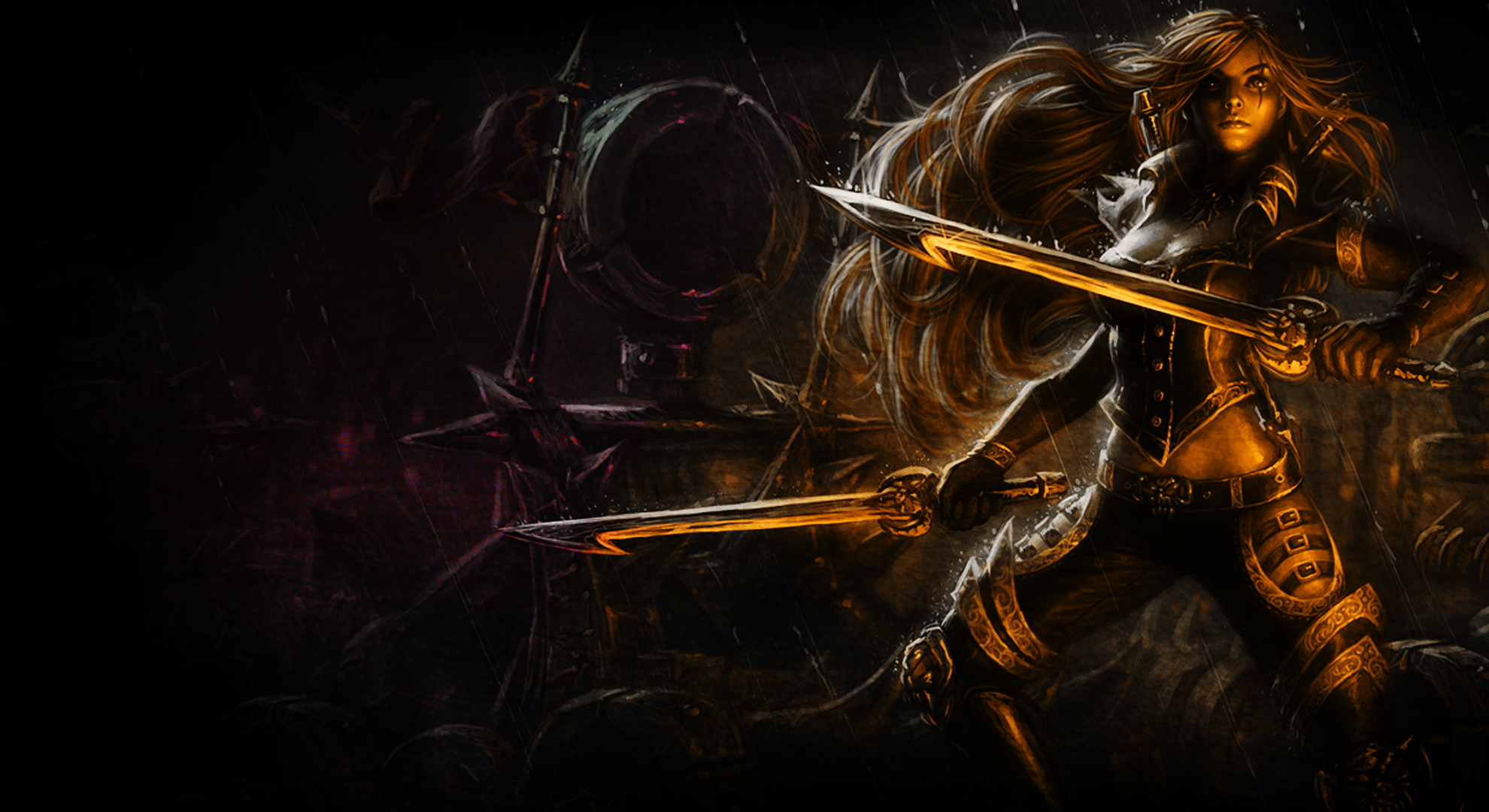 High Mand Katarina Wallpaper Splash Edit By Theltcolonel On