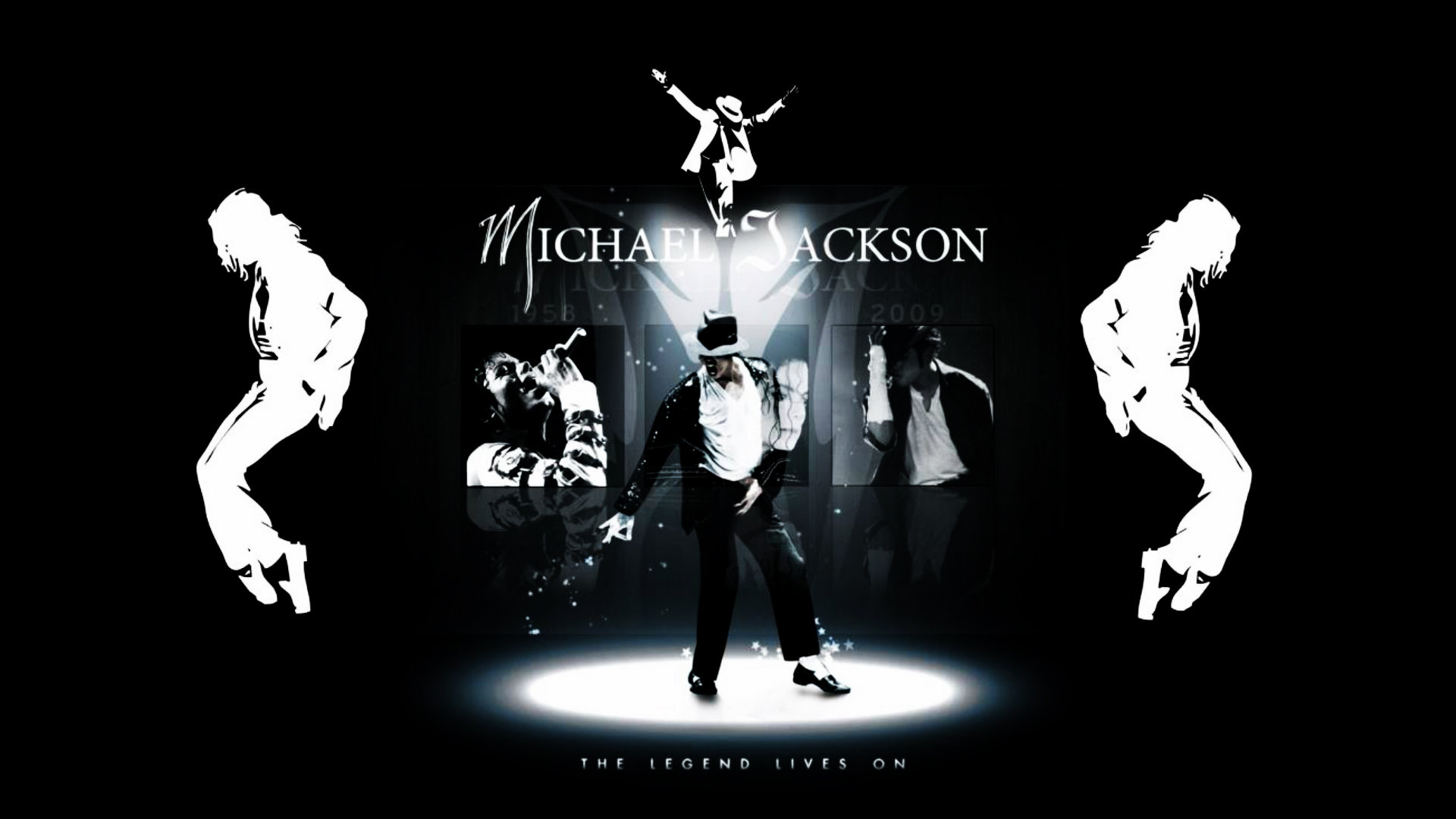 Michael Jackson Performing on Stage