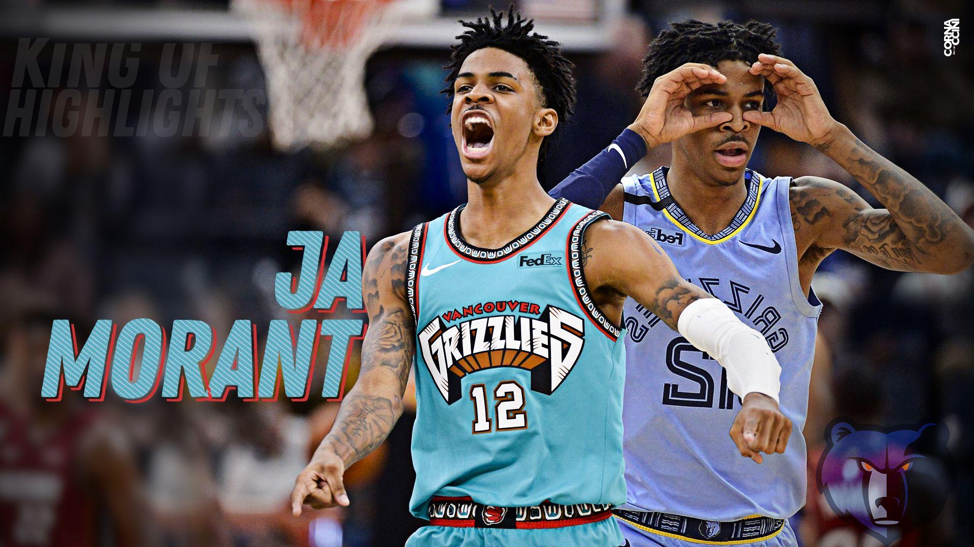 JA MORANT WALLPAPER   NBA ROOKIE OF THE YEAR Kelly oubre