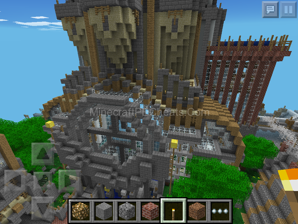 Pin Minecraft Biggest House Ever