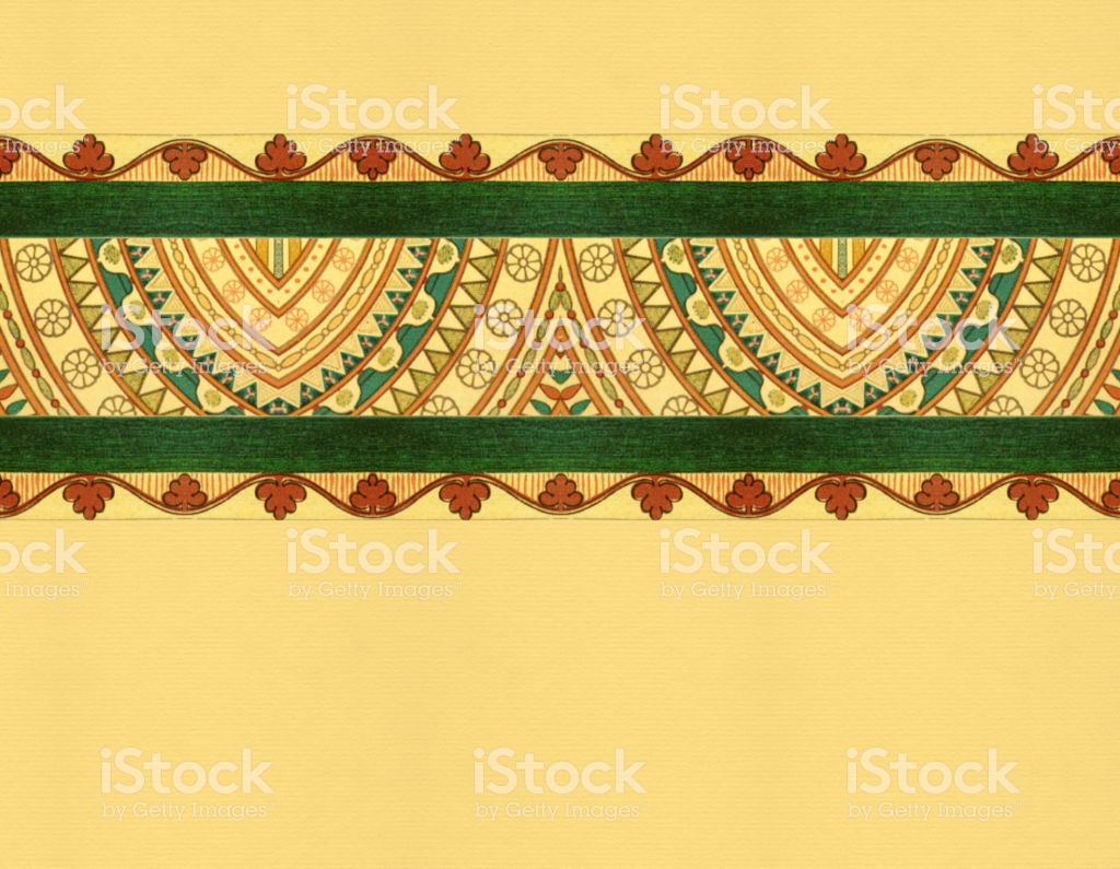 Traditional Assyrian Wallpaper Stock Vector Art More Image Of