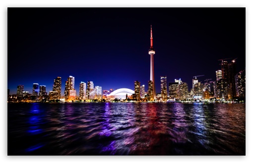 Downtown Toronto HD Desktop Wallpaper Widescreen High Definition