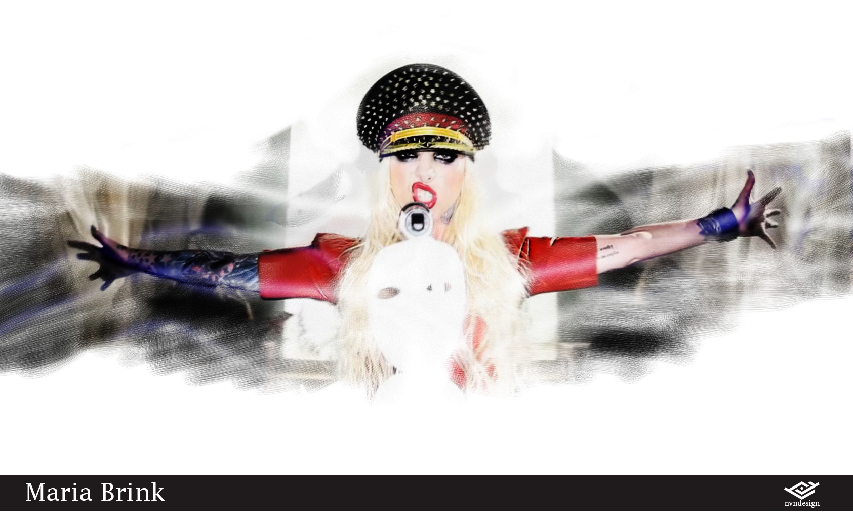 Wallpaper Maria Brink By Androdameia Fan Art Other