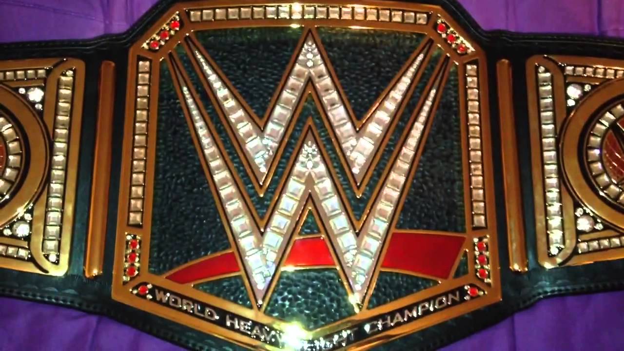 Wwe World Heavyweight Championship Replica Title Belt Re