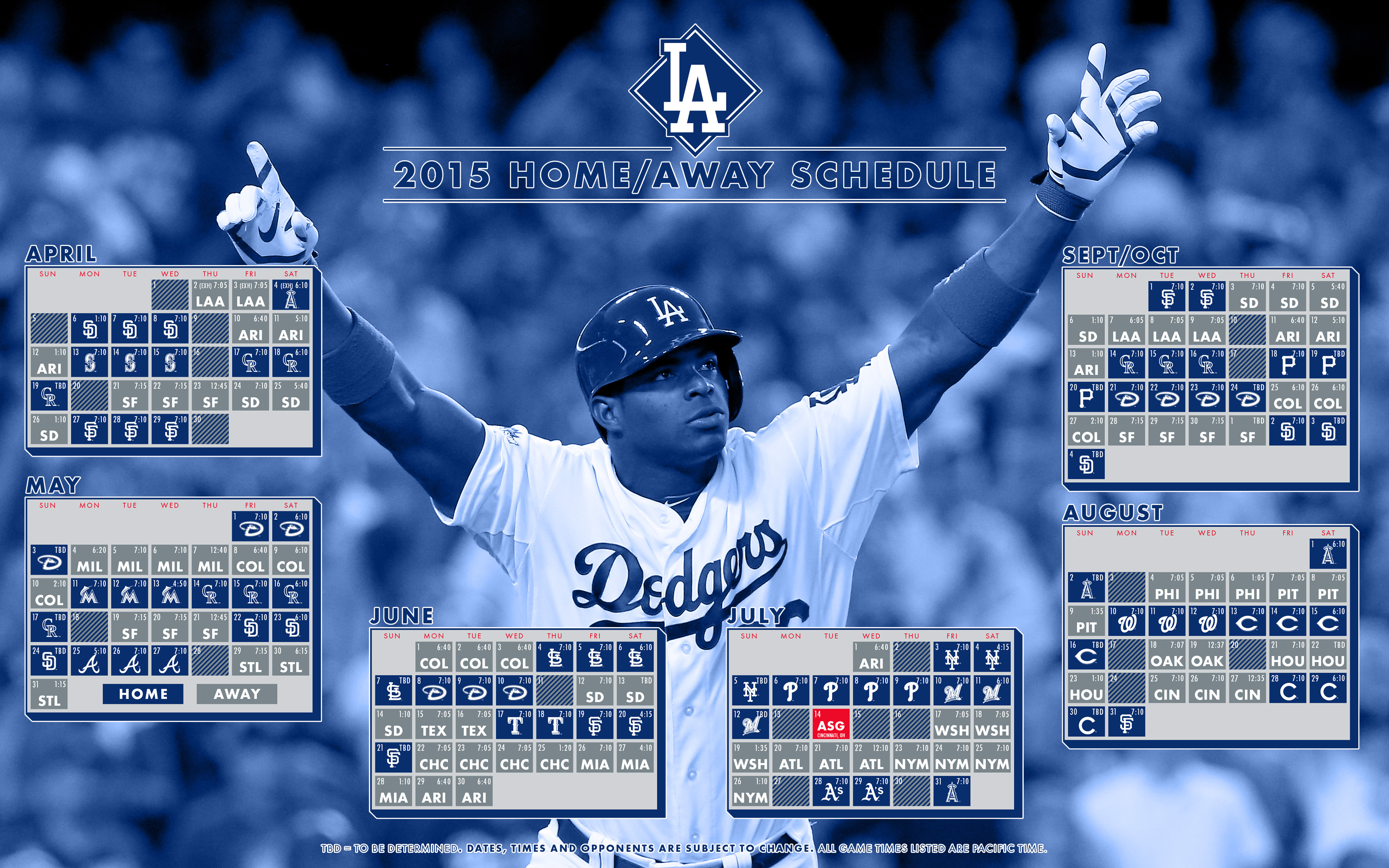 [47+] Dodgers Schedule Wallpaper on WallpaperSafari