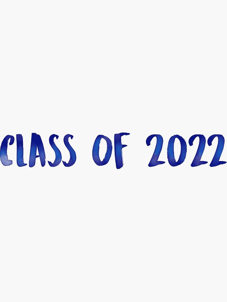 Class of 2022 Sticker by ally7899 in 2022 College stickers