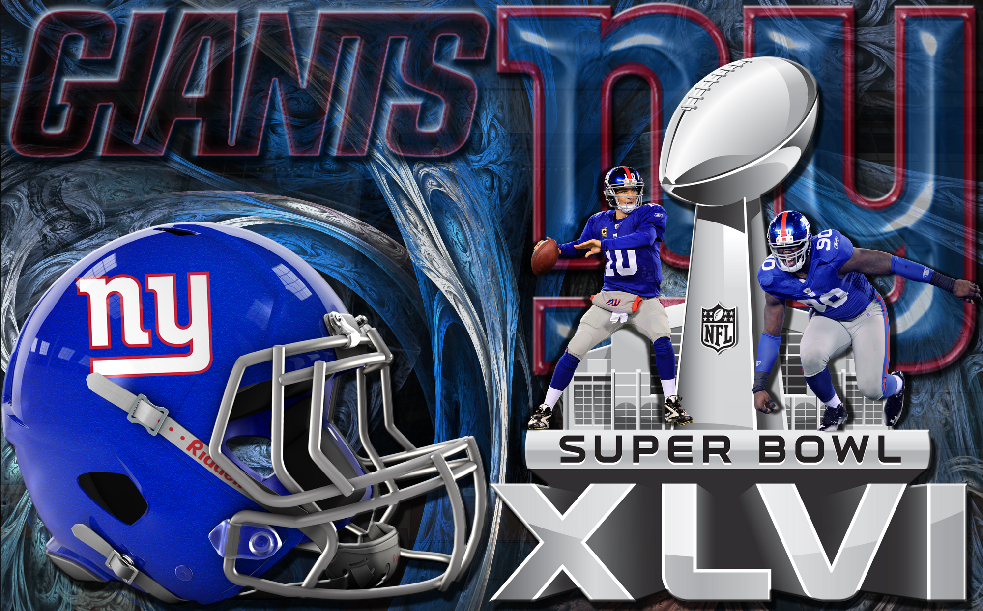 Wallpaper By Wicked Shadows New York Giants Super Bowl