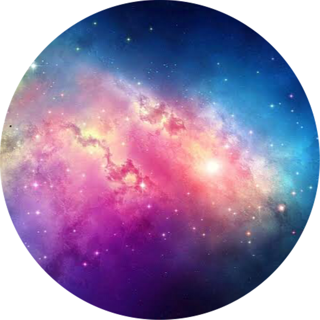 HD Stars Galaxy Bright Space Circle Background Toedit