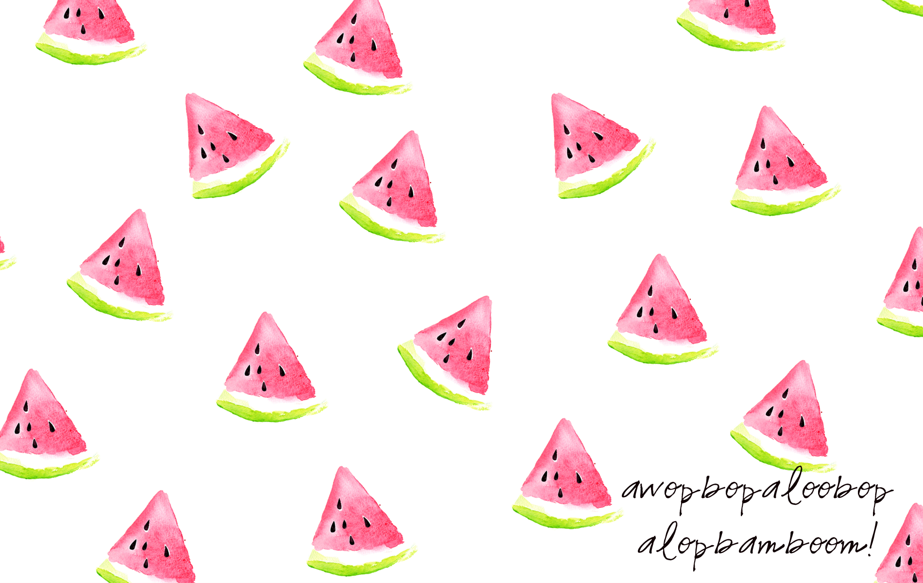 HD Watermelon Background Wallpaper