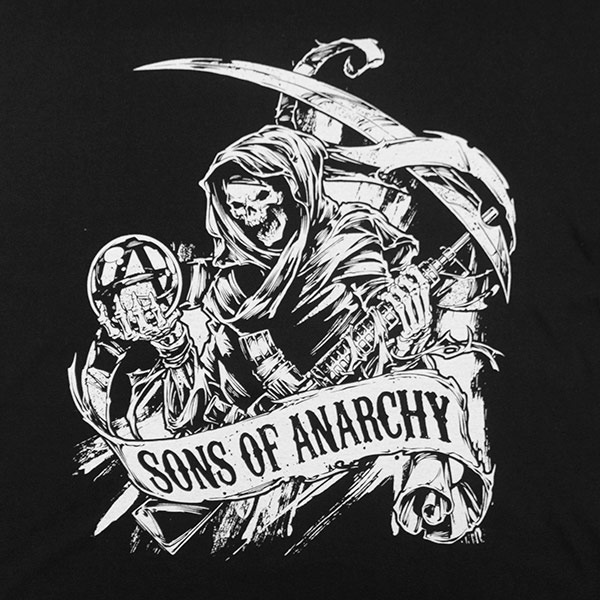 Black Sons Of Anarchy Crystal Ball Reaper Tank