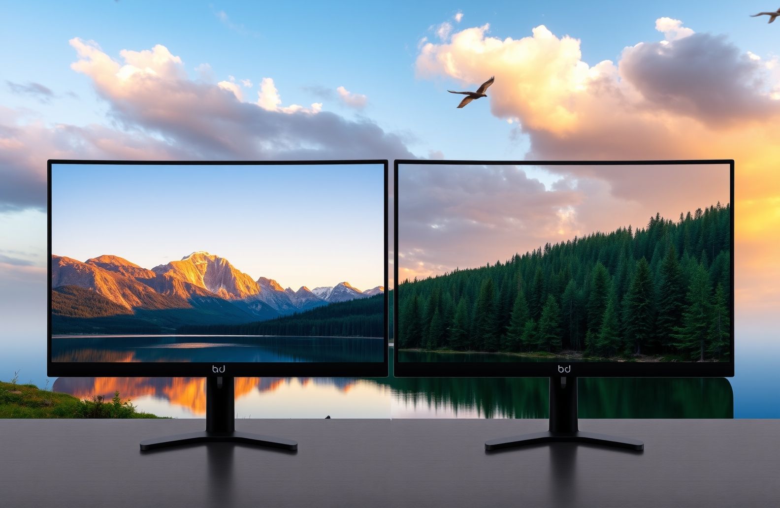 Dual Monitor Wallpaper