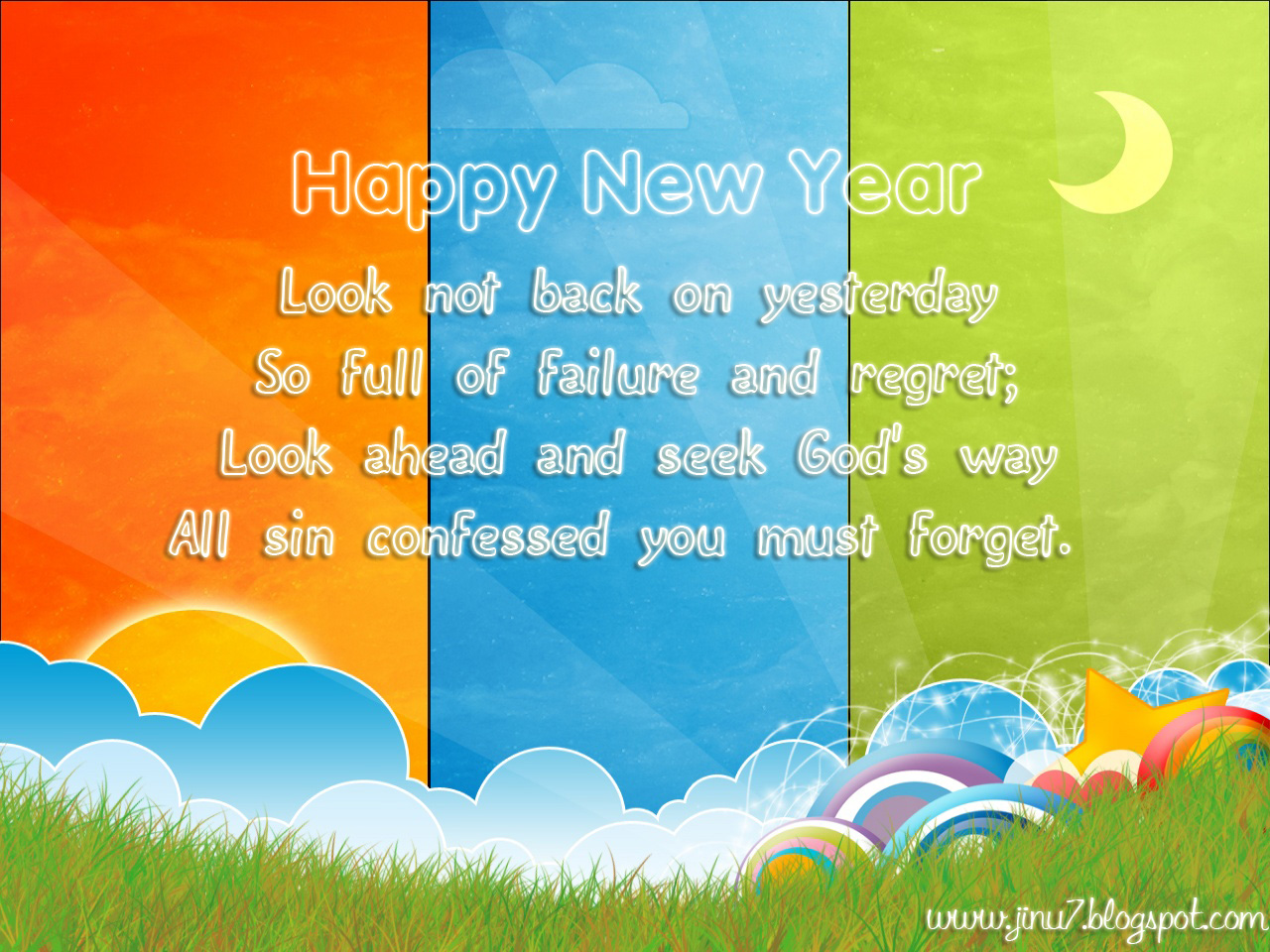 New Year Christian Wallpaper Collection
