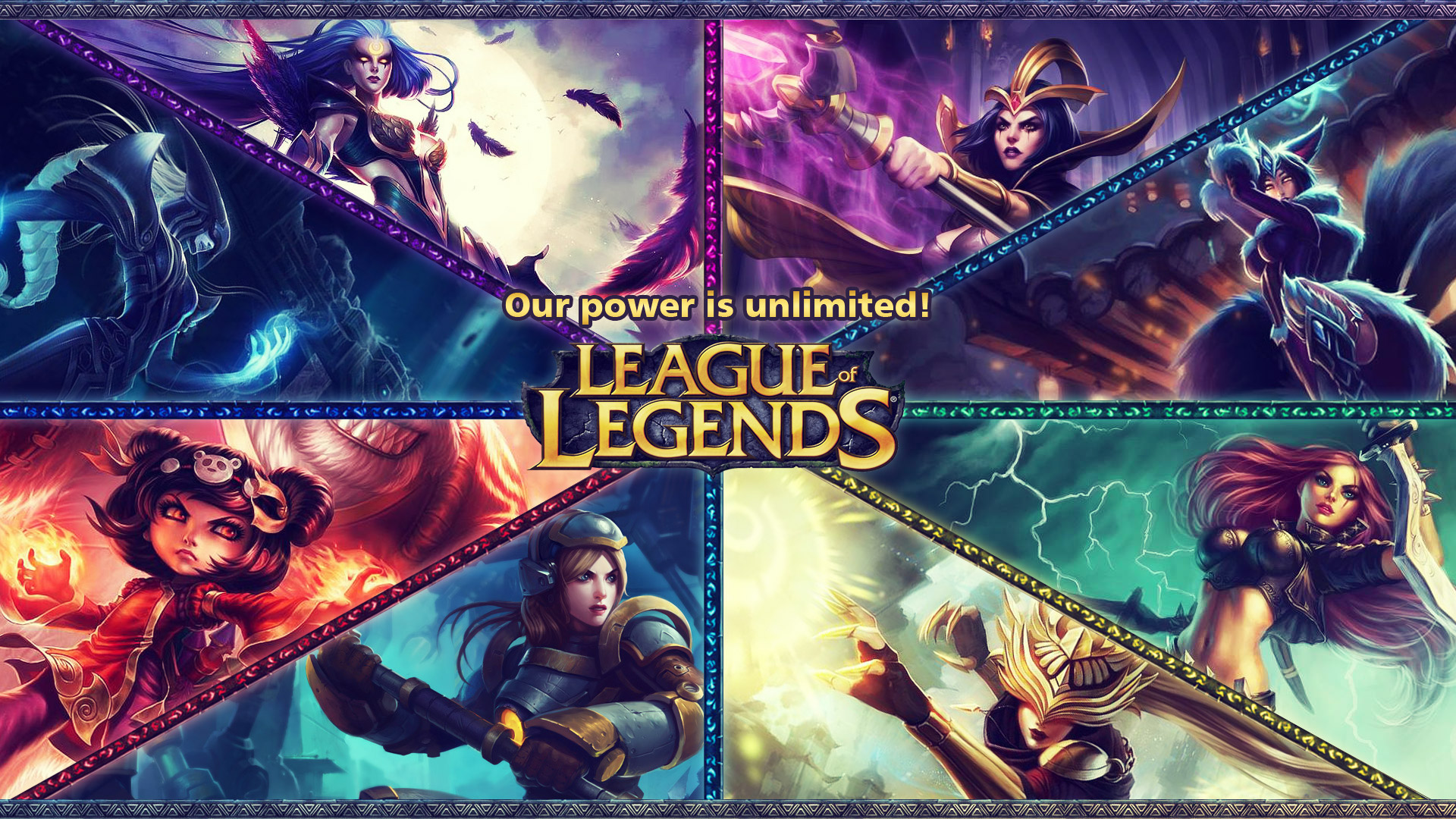 Wallpaper League Of Legends Ap Carries