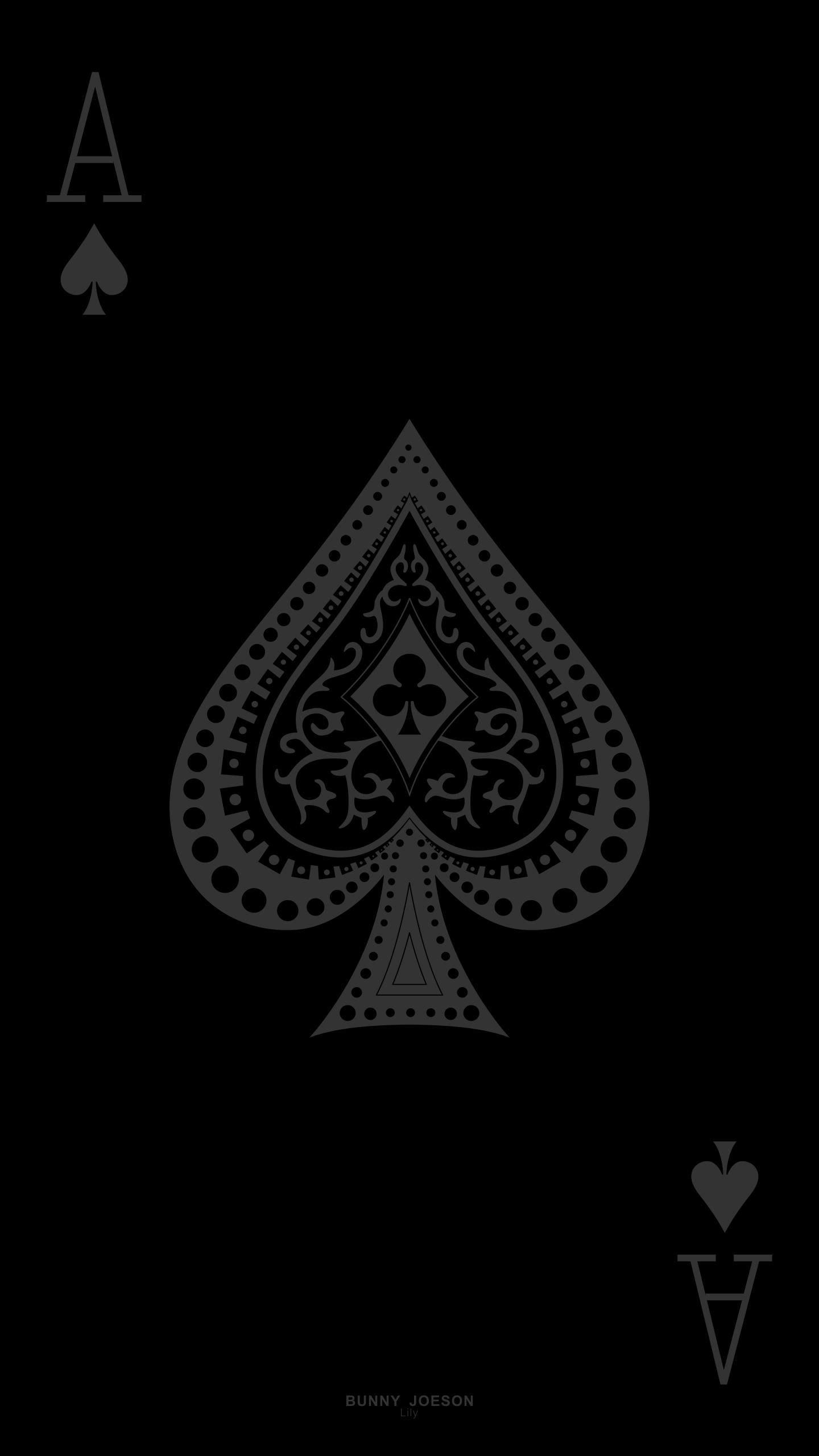 🔥 Download Black Ace Spade Wallpaper Mobcup by jramos35 Black Ace