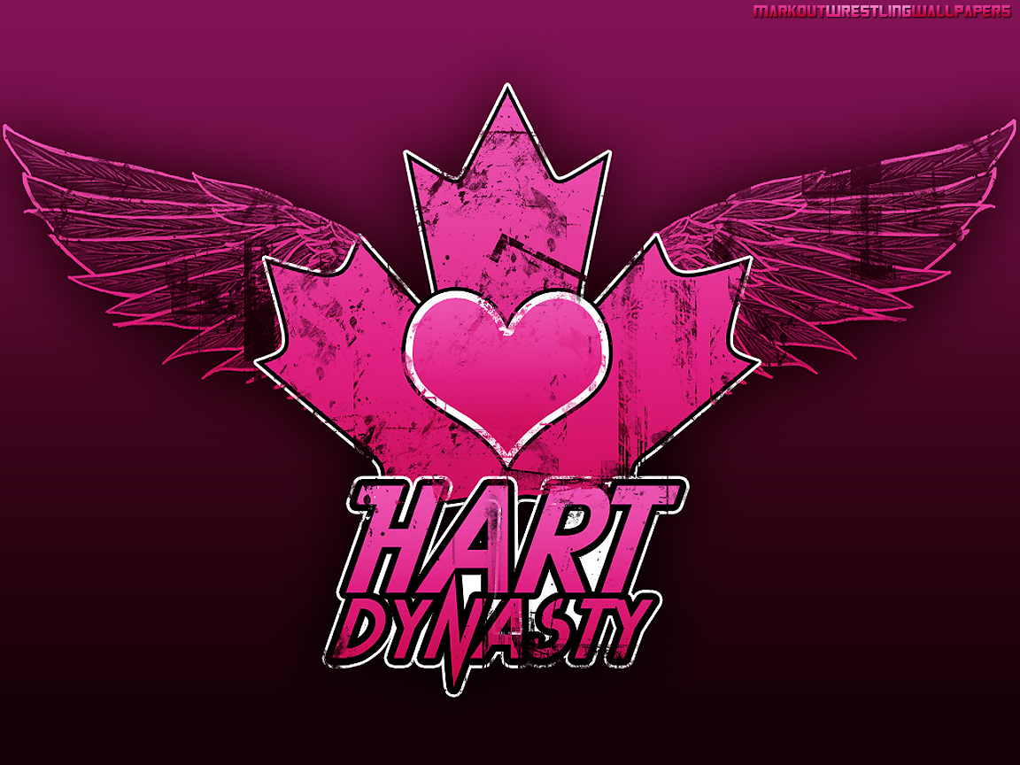 Wwe The Hart Dynasty Logo Wallpaper