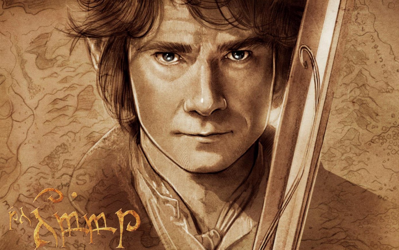 The Hobbit Bilbo Baggins Artwork Wallpaper